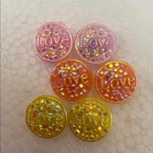 5/$15🆕🤩Druzy Style “Love Sherbet ”- 3 pairs